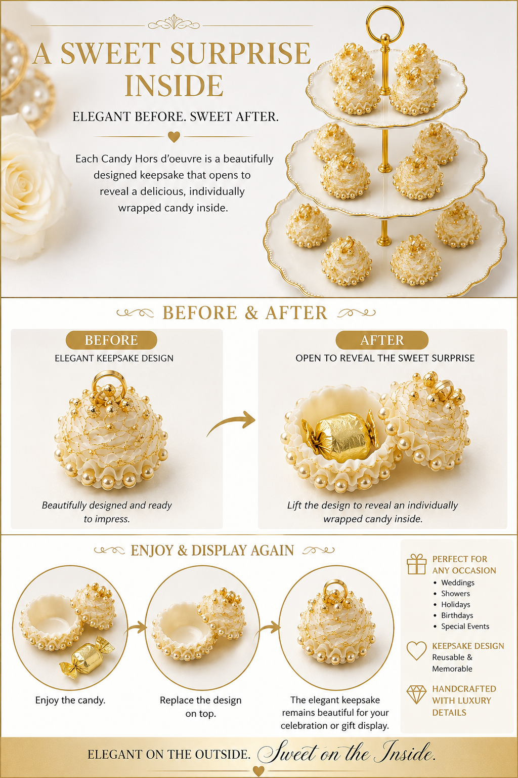 Luxury Candy Hors d' Oeuvres