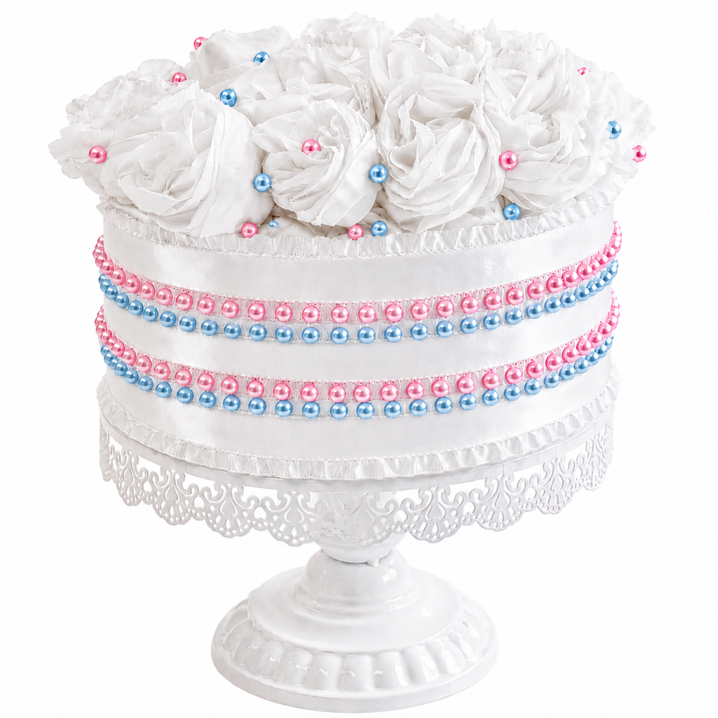 Luxury Custom Rose Diaper Cake