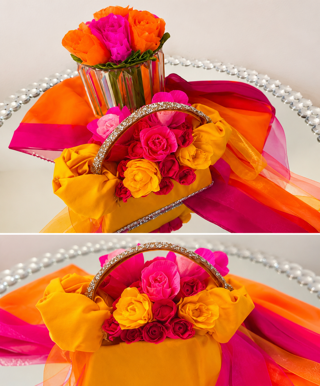 Luxury Mini Lollipop Rose Dress Bouquet