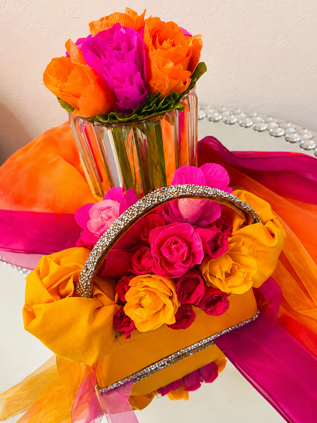 Luxury Mini Lollipop Rose Dress Bouquet