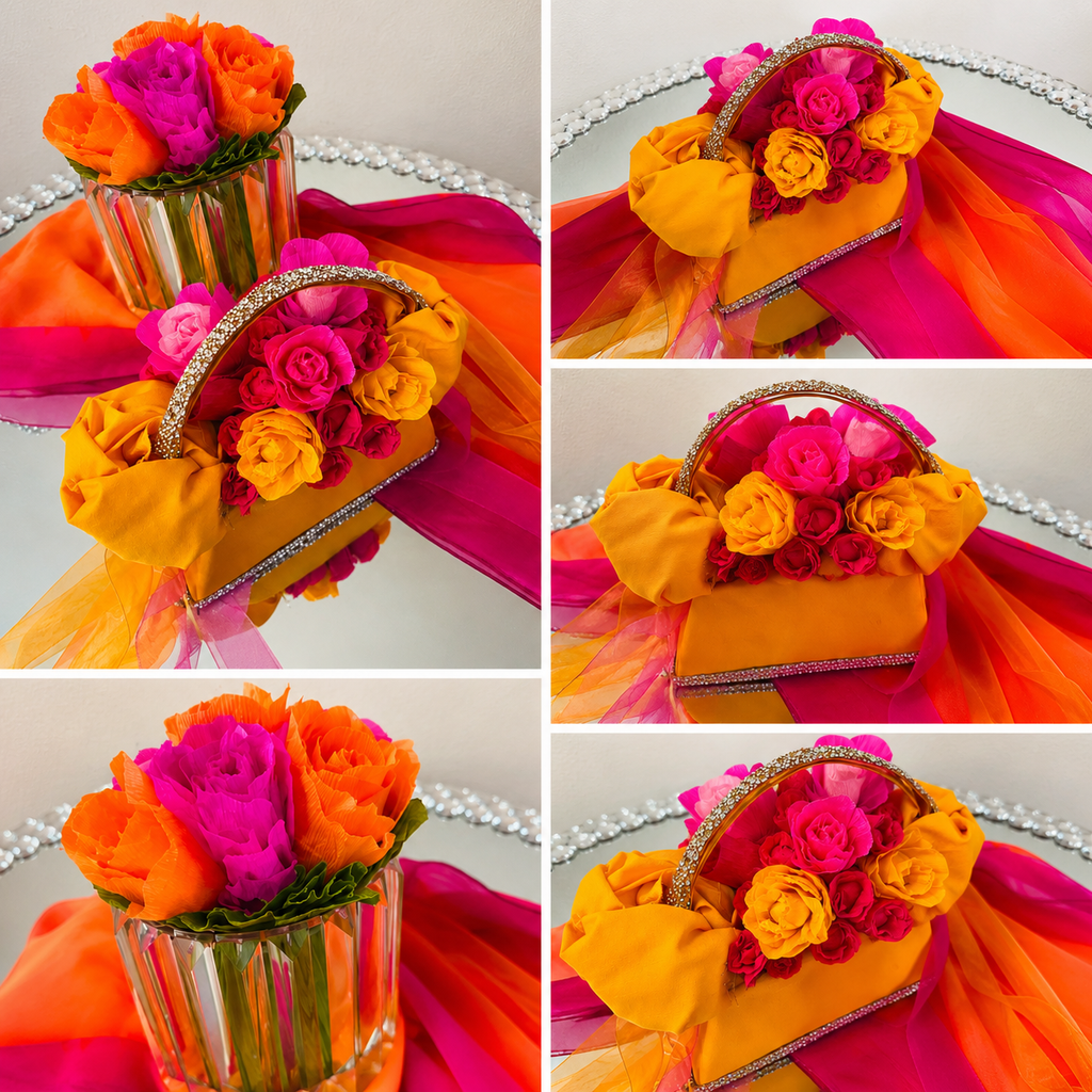 Luxury Mini Lollipop Rose Dress Bouquet